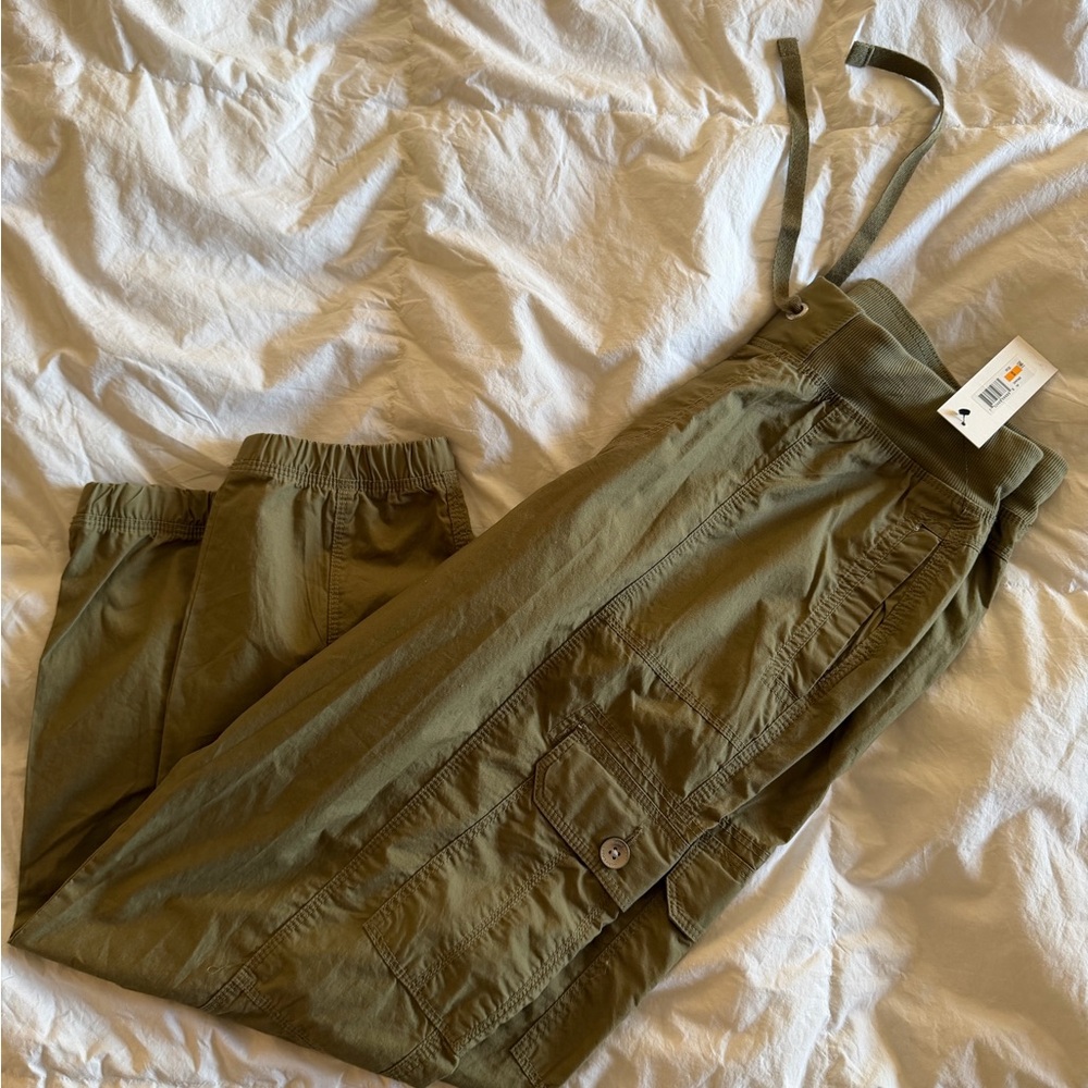 Olive Green Cargo Pants